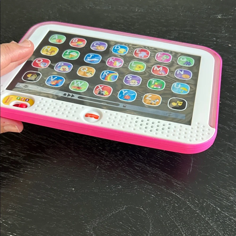 Fisher-Price Pink and White Learning Tablet